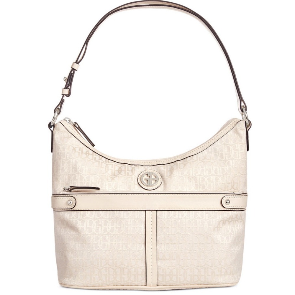Giani Bernini - Giani Bernini Annabelle Signature Hobo beige bag B000218